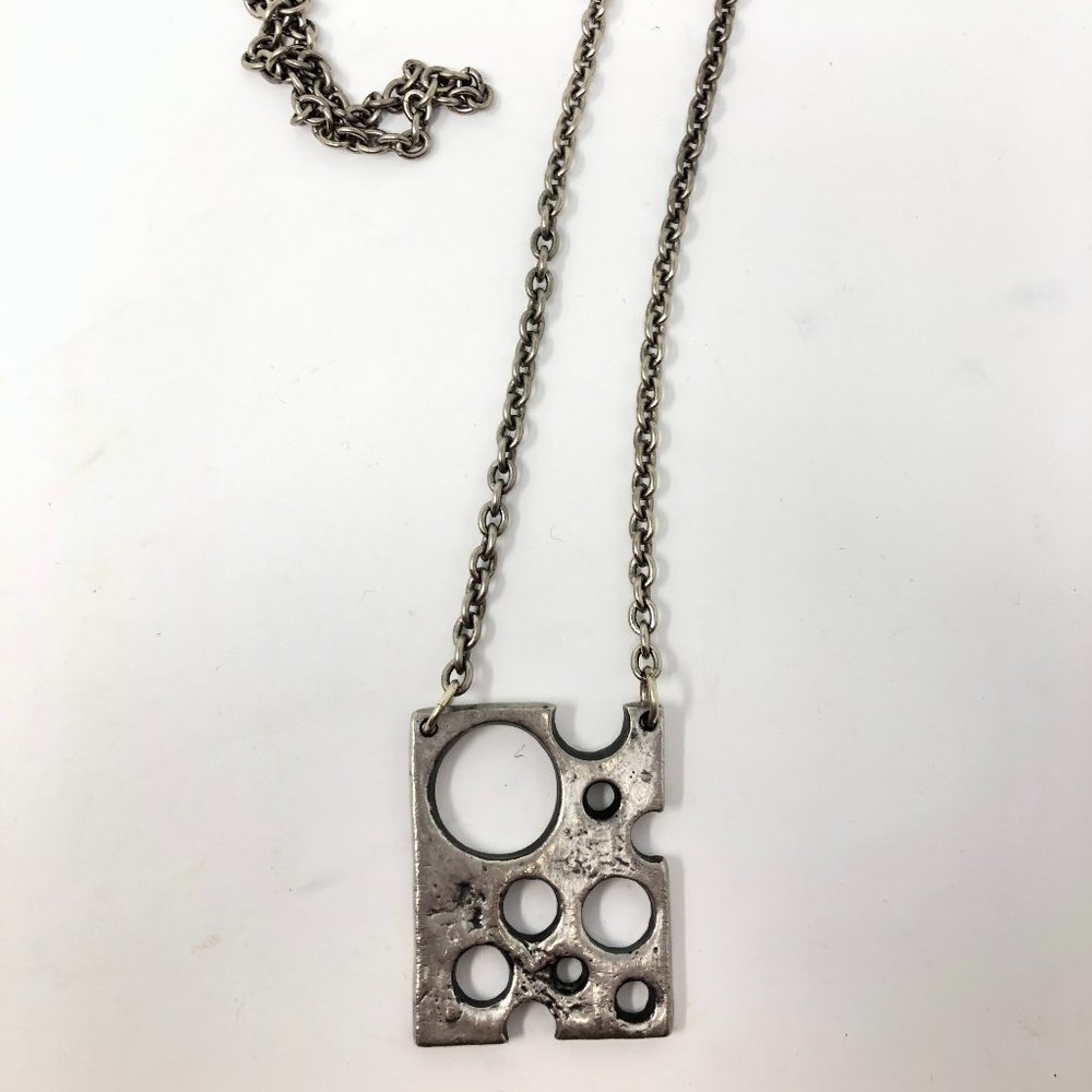 ANDERS ANDERSON Vintage Swiss Cheese Necklace